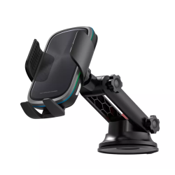 Автодержатель с беспроводной зарядкой QINETIQ PRIME-X5 15W с тепловыми сенсорами