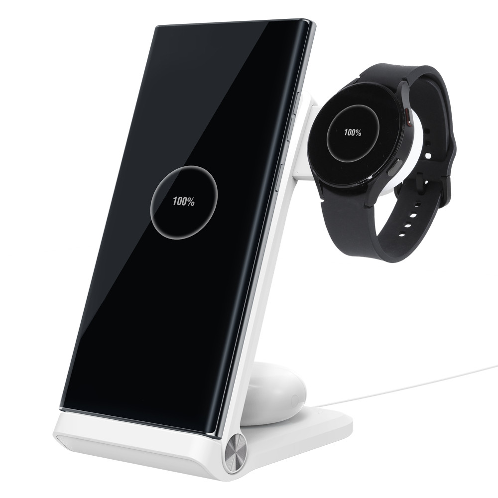 Беспроводная зарядная станция Nillkin PowerTrio 3-in-1 для смартфона Samsung, Galaxy Watch и Galaxy Buds