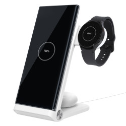 Беспроводная зарядная станция Nillkin PowerTrio 3-in-1 для смартфона Samsung, Galaxy Watch и Galaxy Buds