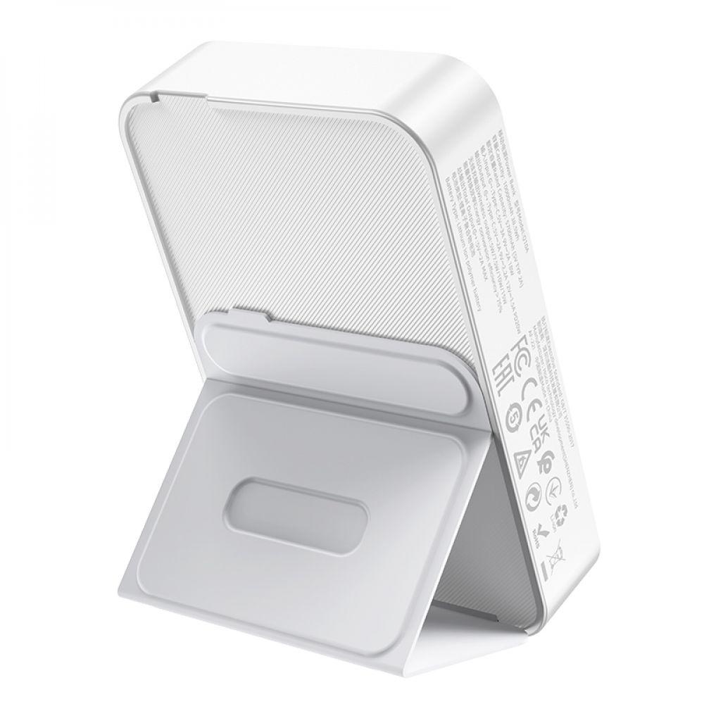 Power Bank Hoco Q10A PD20W Wireless Fast Charging 10000mAh Magsafe для Apple iPhone 12/15 Pro Max Белый
