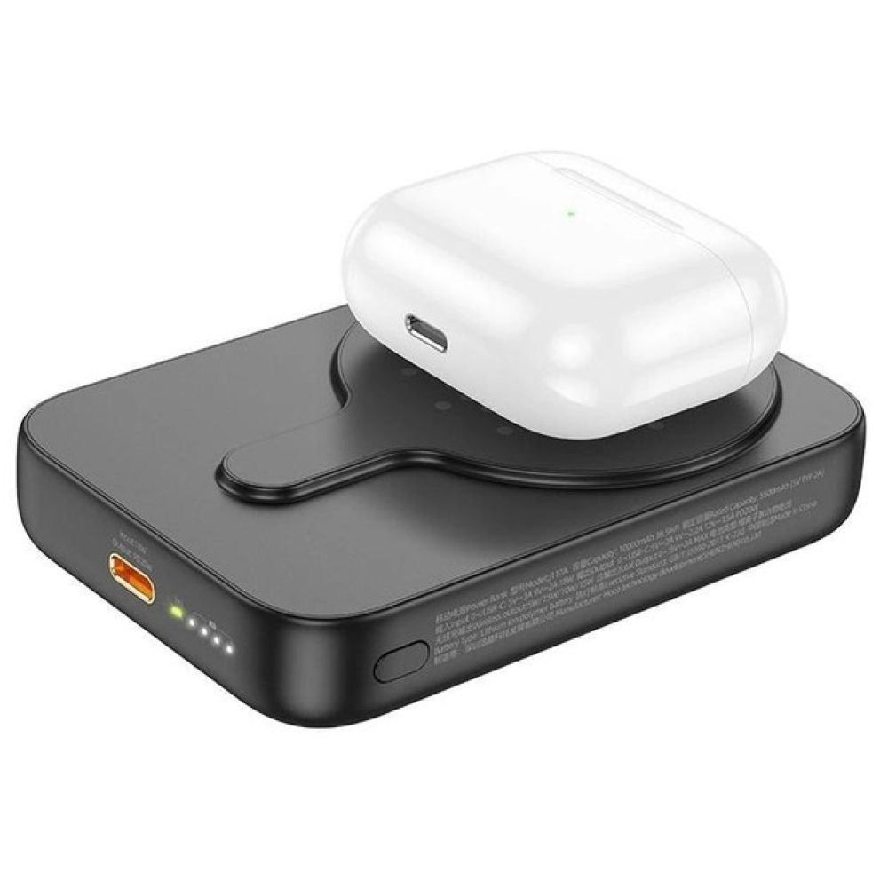 Power Bank Hoco J117 Esteem PD20W magnetic 5000mAh Magsafe для Apple iPhone 12/15 Pro Max Черный