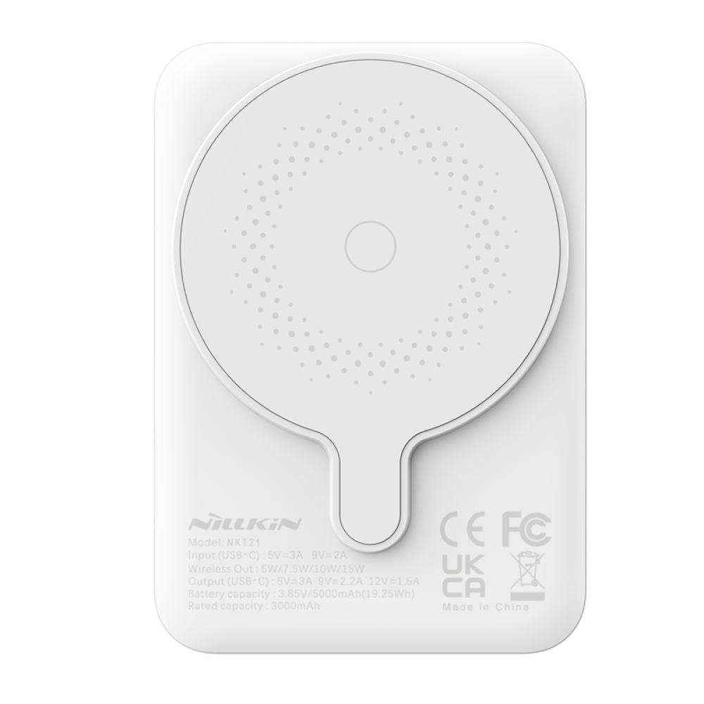 Повербанк Nillkin PowerStone Magsafe Battery Pack 5000 mAh для Apple iPhone 12/15 Pro Max
