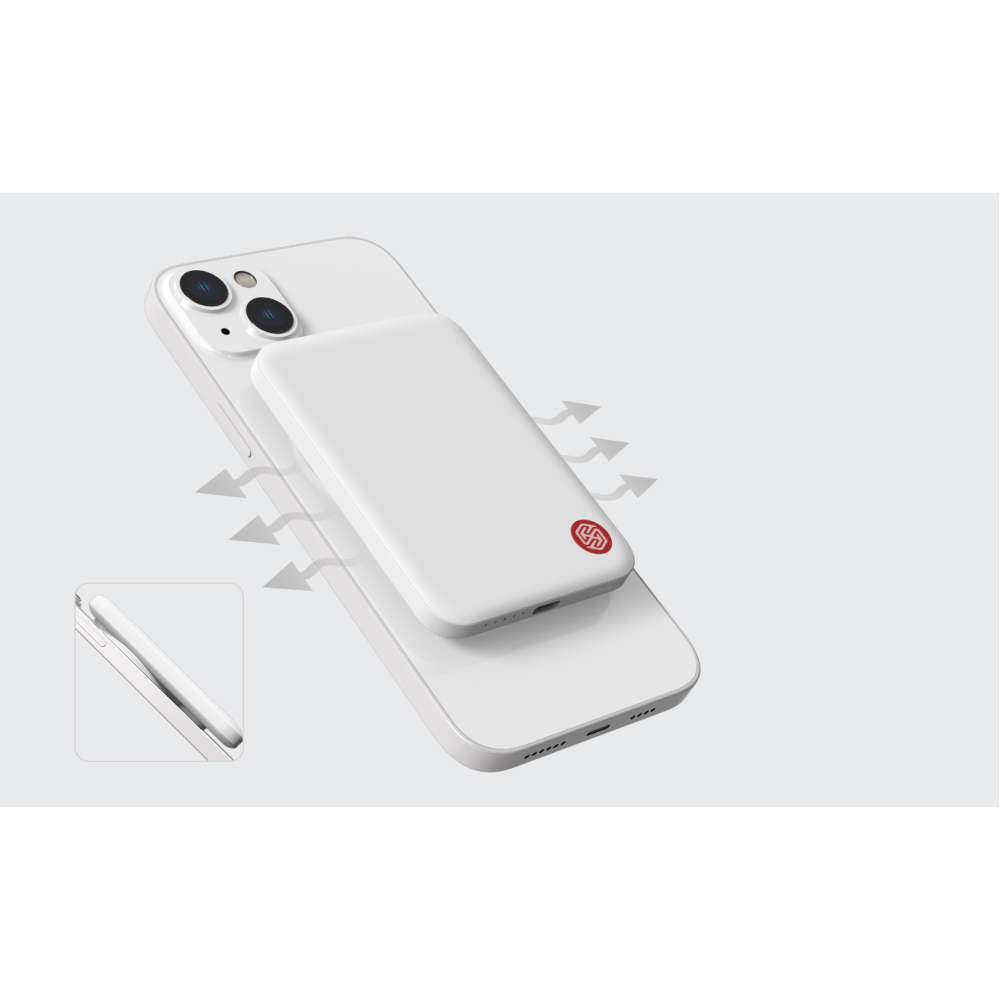 Повербанк Nillkin PowerStone Magsafe Battery Pack 5000 mAh для Apple iPhone 12/15 Pro Max
