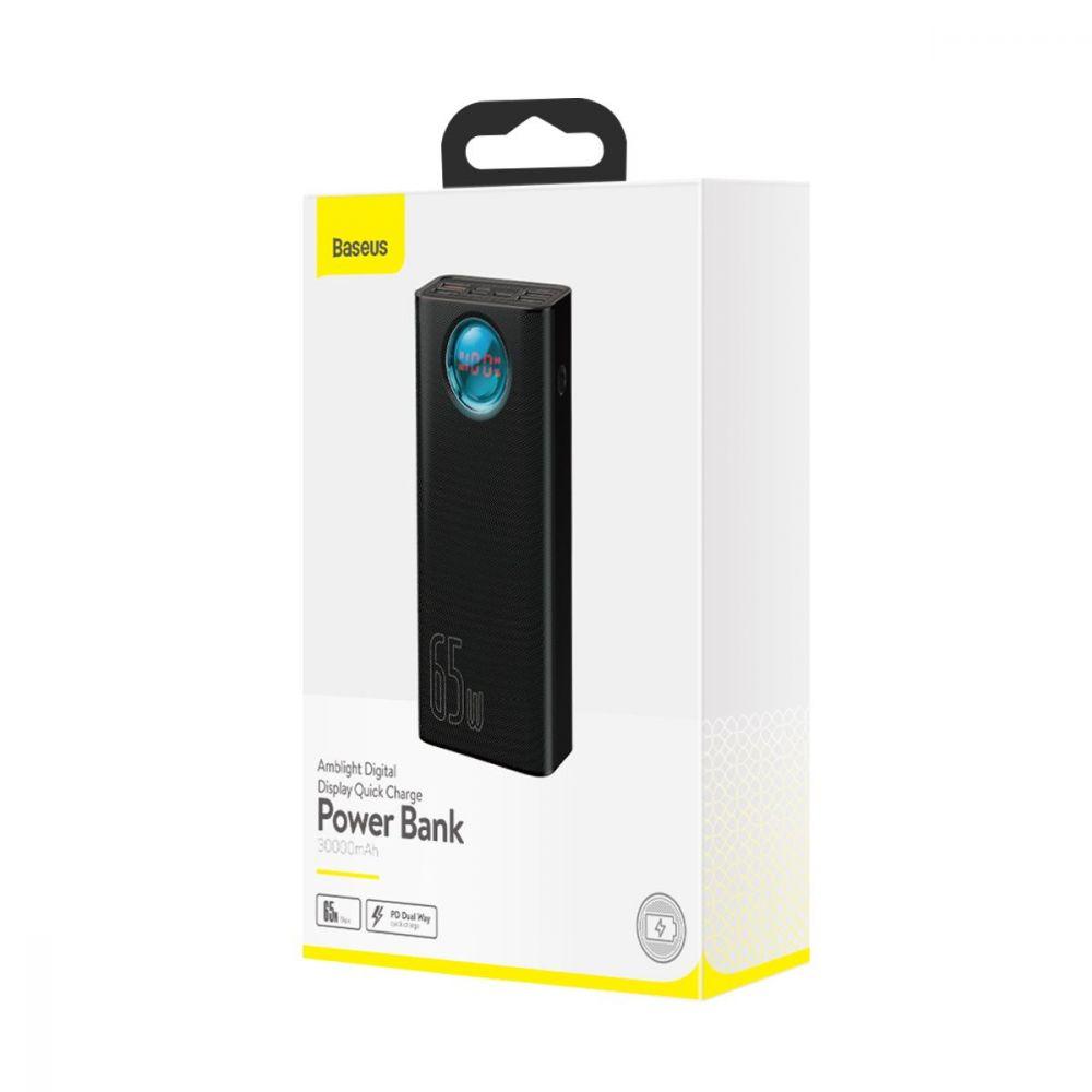 Power Bank Baseus Amblight 65W 30000 mAh Overseas Edition (PPLG0001xx) Цвет Черный, 01