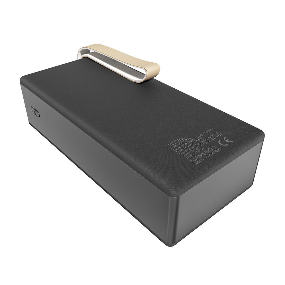 Універсальна Мобільна Батарея Ridea RP-D30L Phoenix30 10W digital display + lamp 30000 mAh