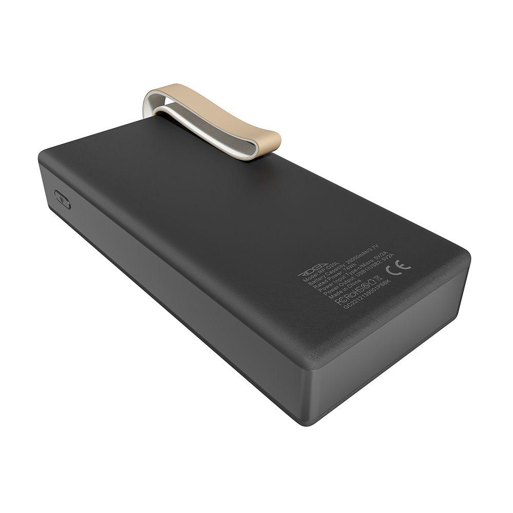 Повербанк Ridea RP-D20L Phoenix20 10W digital display + lamp 20000 mAh