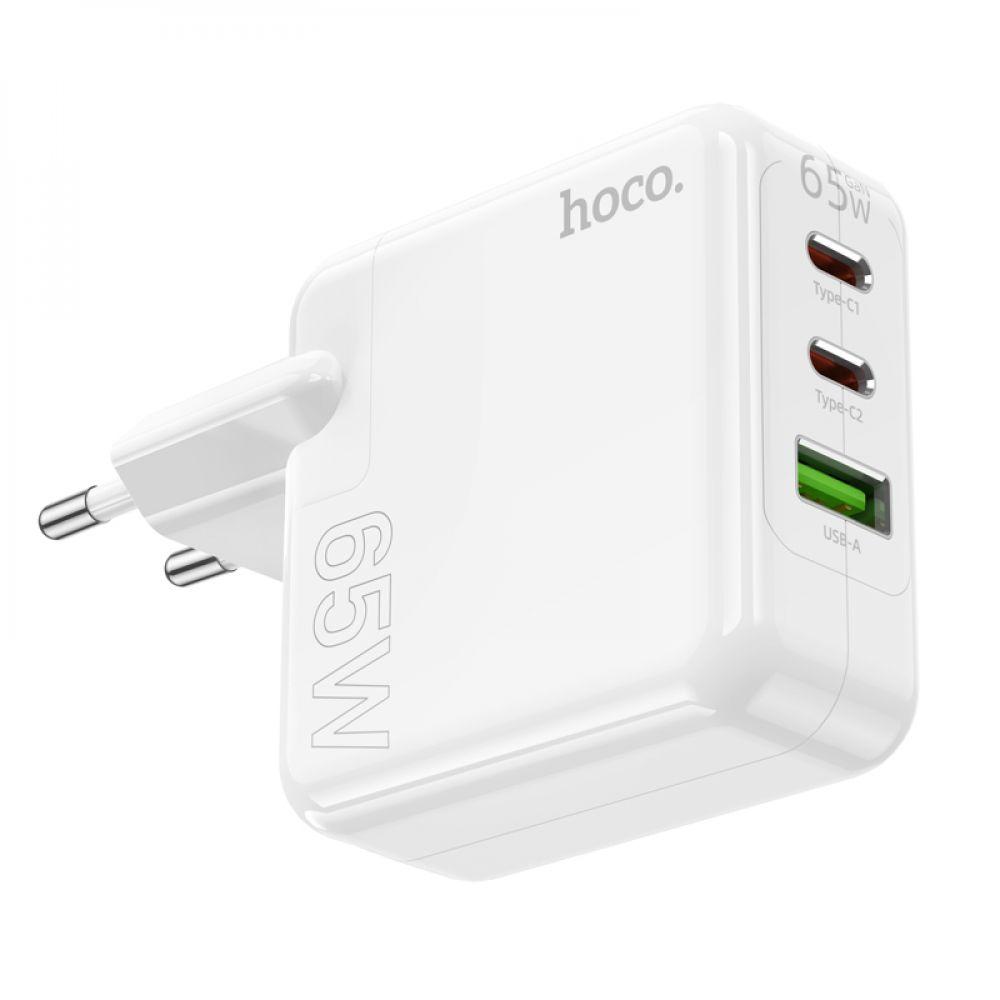 Сетевое Зарядное Устройство Hoco C115A Header PD65W/QC (2C1A)
