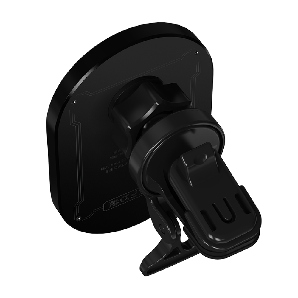 Автодержатель с беспроводной зарядкой Wireless MagSafe Magnetic Skeleton QN-5 QINETIQ Авто Держатель 15W