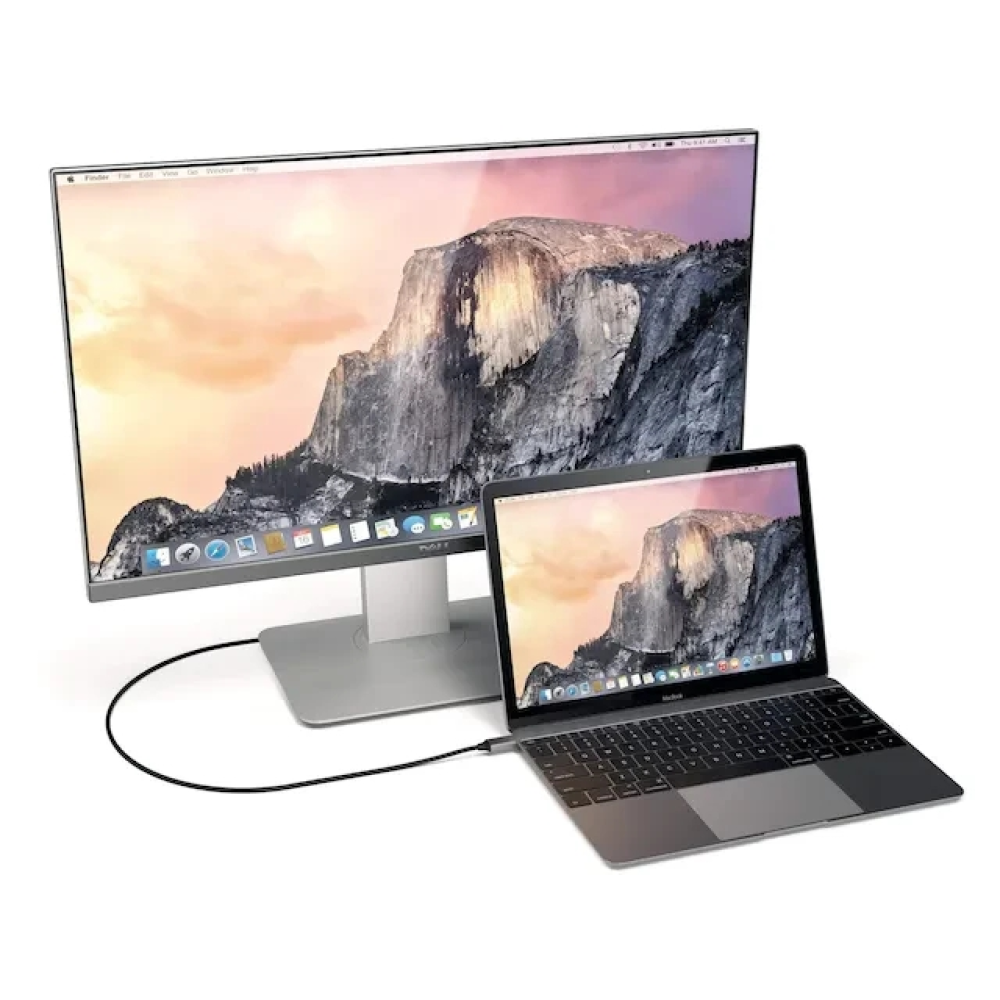 Кабель для передачи данных 1.8 метра Type-C to 4K HDMI Satechi Cable Space Gray (ST-CHDMIM)