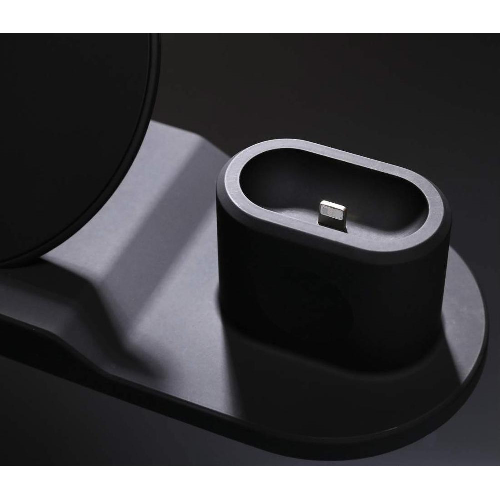 Станция Беспроводной зарядки 3 в 1 для телефона Часов и наушников Qi Dock Station N30