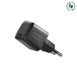 Сетевое зарядное устройство для смартфонов и планшетов Native Union Fast GaN Charger PD 30W USB-C Port Black